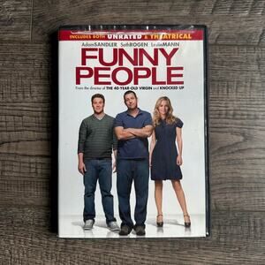 Funny People Adam Sandler Seth Rogen Comedy Drama DVD